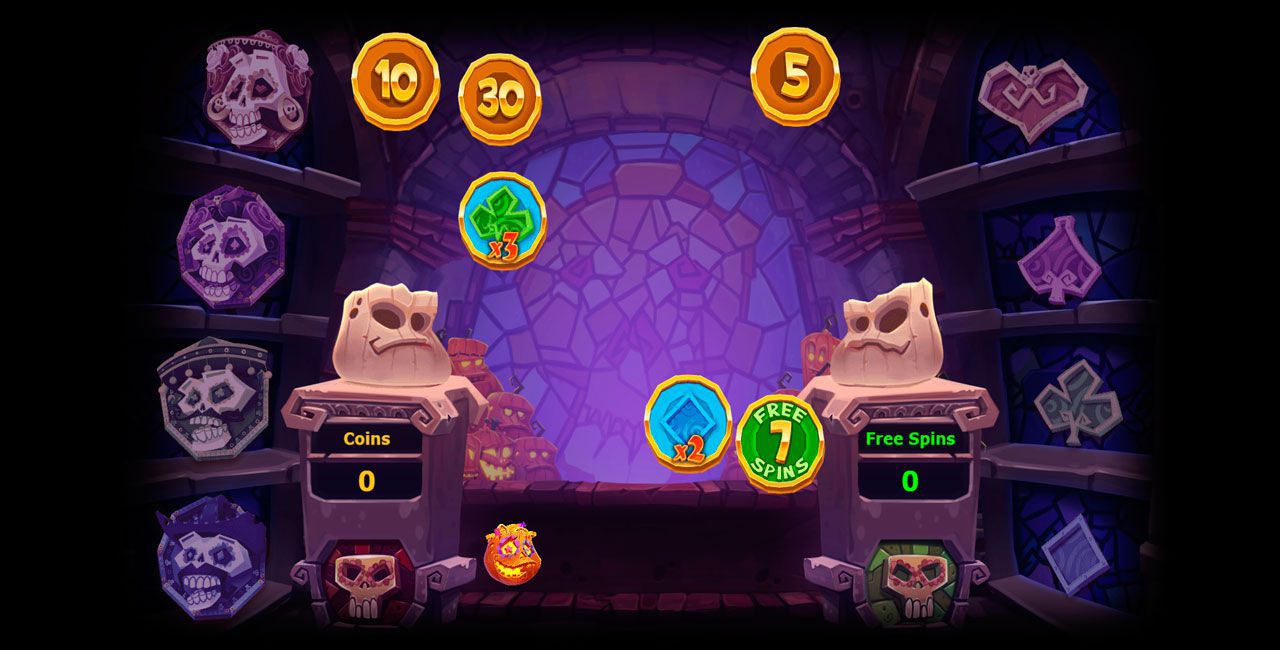 Бoнуcнaя игpa Pumpkin Smash Bonus Game