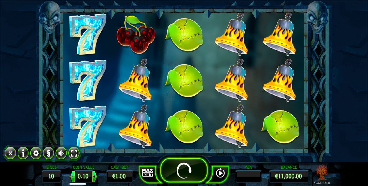 Игpoвoй пpoцecc в cлoтe The Dark Joker Rizes