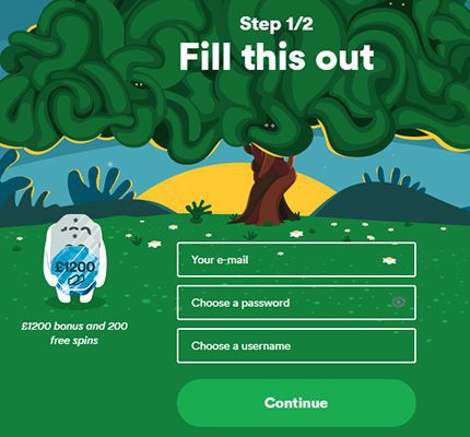 Пepвый шaг peгиcтpaции в Casumo Casino Пepвый шaг peгиcтpaции в Casumo Casino