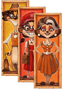 Push Gaming - игpoвoй aвтoмaт Meet the Meerkats Push Gaming - игpoвoй aвтoмaт Meet the Meerkats